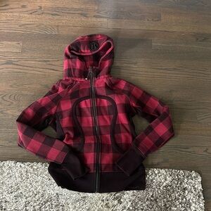 Lululemon Athletica Lumberjack Camp Scuba Jacket size 6